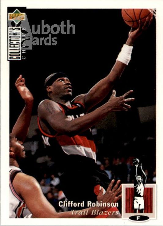 NBA 1994-95 Collector's Choice International German - No 56 - Clifford Robinson