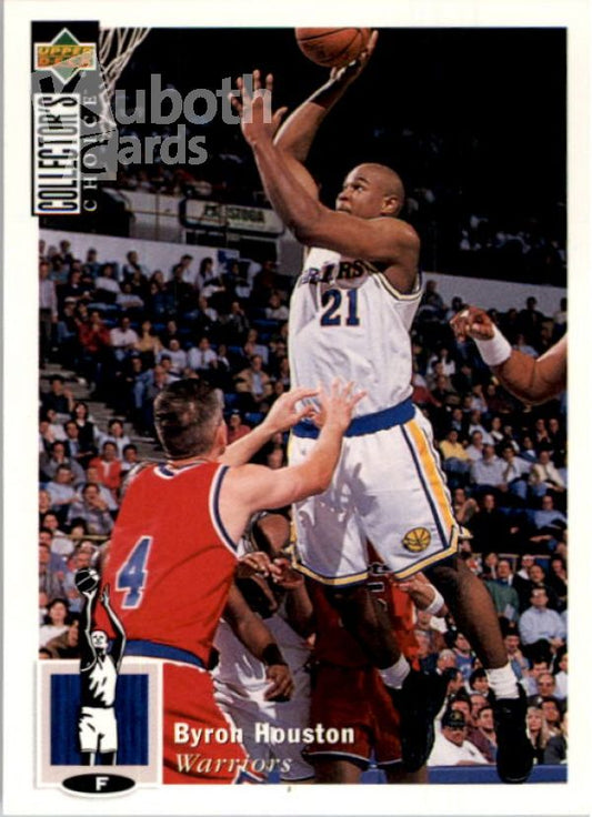 NBA 1994-95 Collector's Choice International German - No 61 - Byron Houston