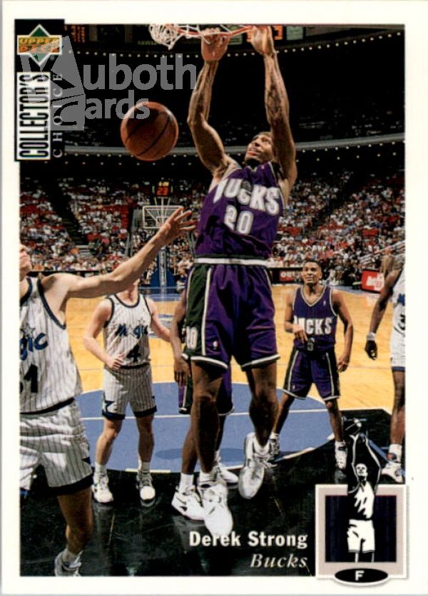 NBA 1994-95 Collector's Choice International German - No 83 - Derek Strong