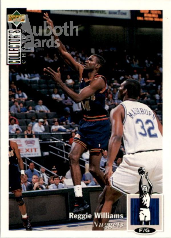 NBA 1994-95 Collector's Choice International German - No 130 - Reggie Williams