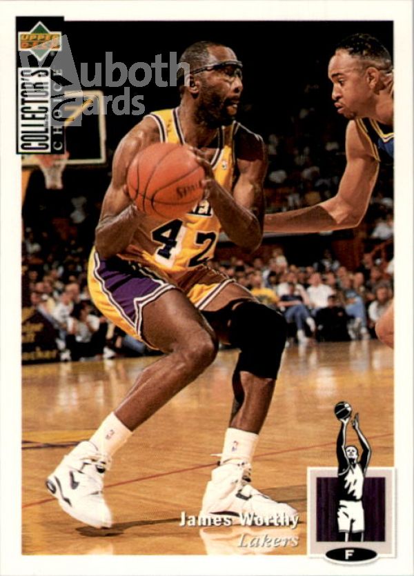 NBA 1994-95 Collector's Choice International German - No 142 - James Worthy