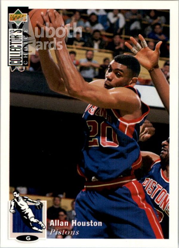 NBA 1994-95 Collector's Choice International German - No 162 - Allan Houston