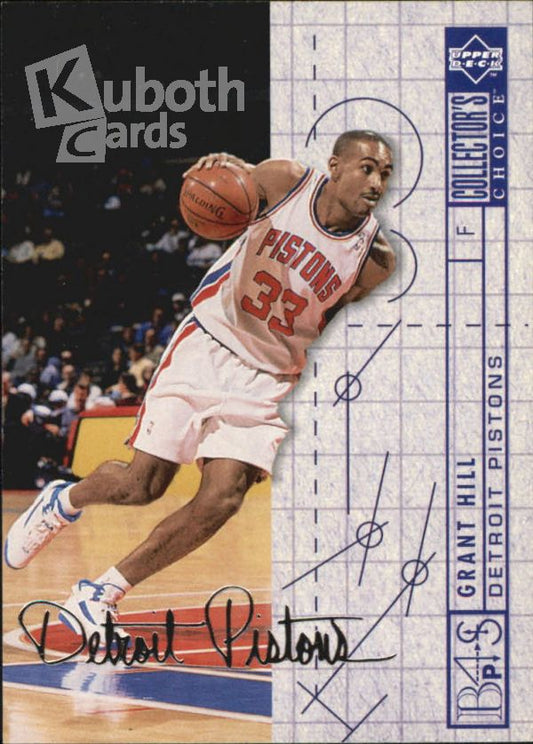 NBA 1994-95 Collector's Choice Silver Signature - No 379 - Grant Hill