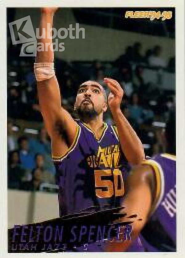 NBA 1994-95 Fleer European - No 228 - Felton Spencer