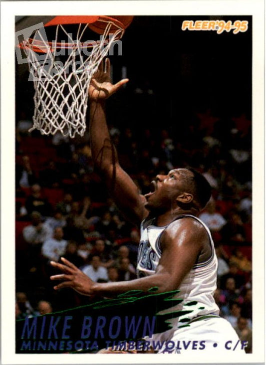 NBA 1994-95 Fleer - No 321 - Mike Brown