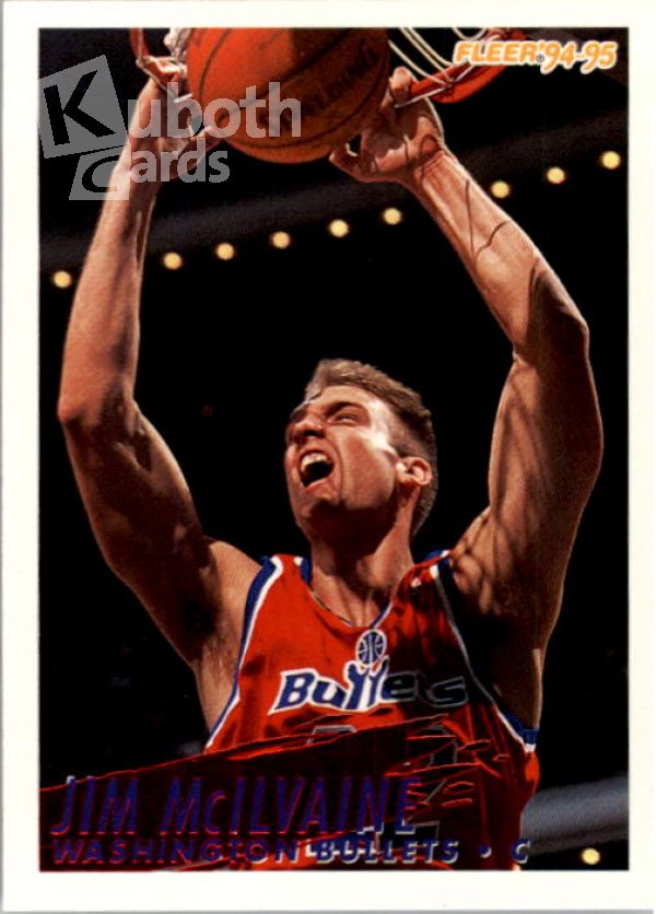 NBA 1994-95 Fleer - No 382 - Jim McIlvaine