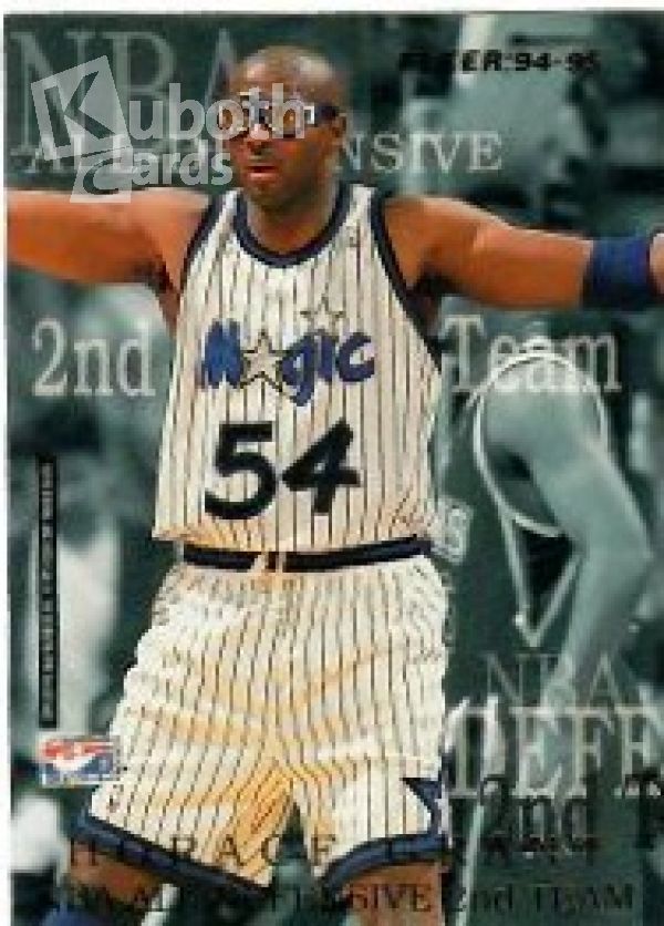 NBA 1994-95 Fleer European All Defensive - No 2 - Horace Grant / Gary Payton