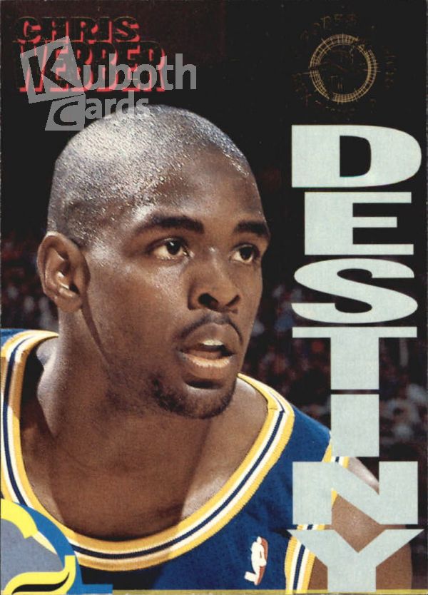 NBA 1994-95 Stadium Club Dynasty and Destiny - No 10B - Chris Webber