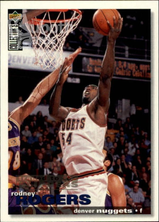 NBA 1995-96 Collector's Choice - No 54 - Rodney Rogers