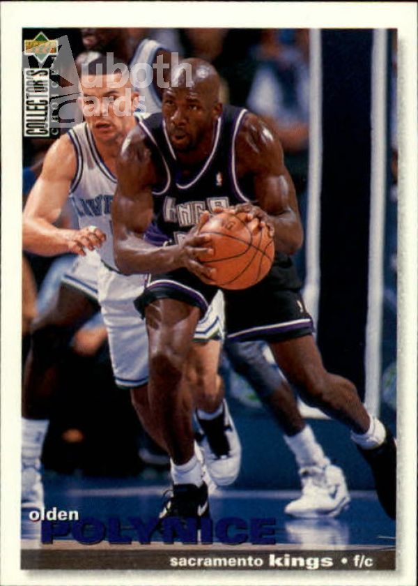 NBA 1995-96 Collector's Choice - No 78 - Olden Polynice