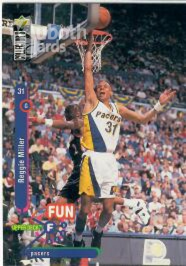 NBA 1995-96 Collector's Choice - No 176 - Reggie Miller