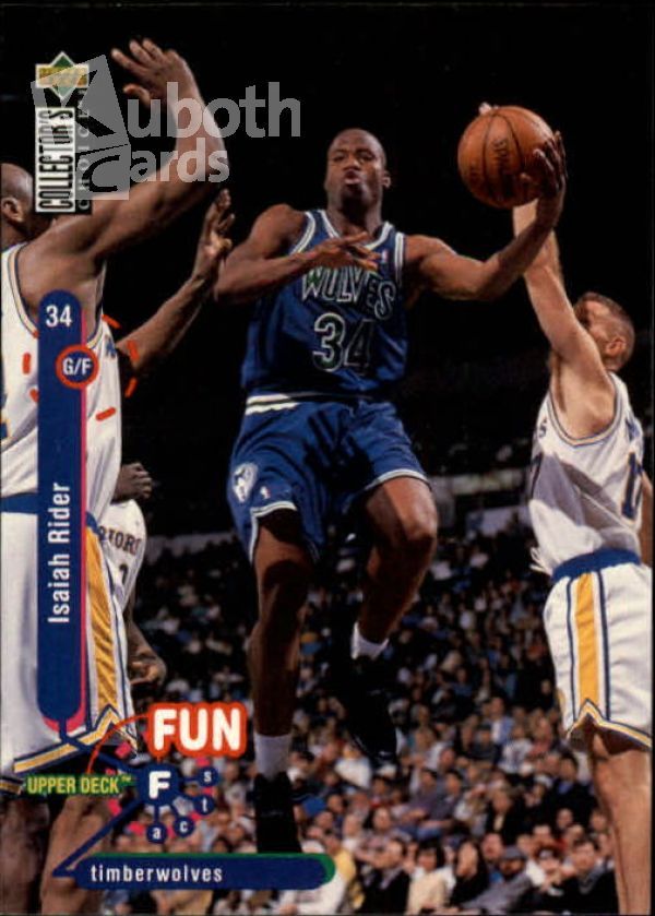 NBA 1995-96 Collector's Choice - No 181 - Isaiah Rider