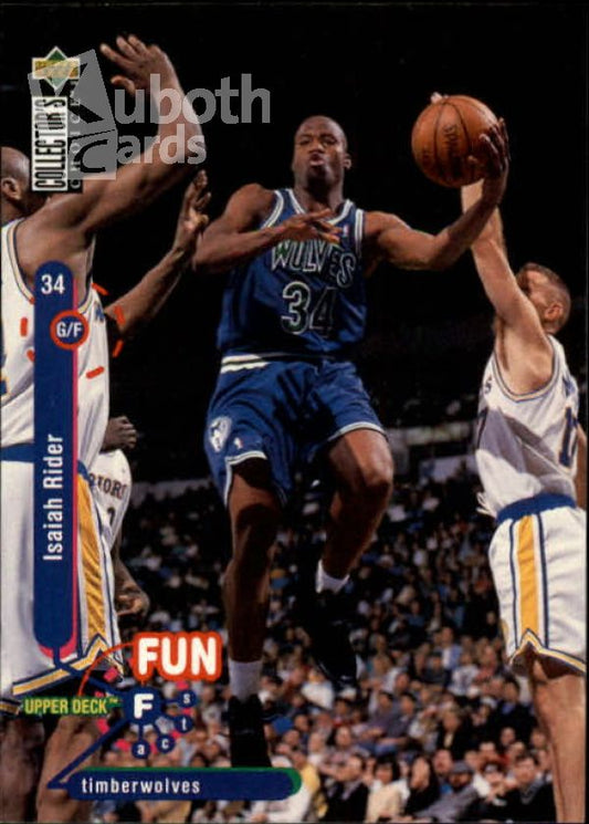 NBA 1995-96 Collector's Choice - No 181 - Isaiah Rider