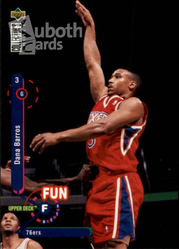 NBA 1995-96 Collector's Choice - No 185 - Dana Barros