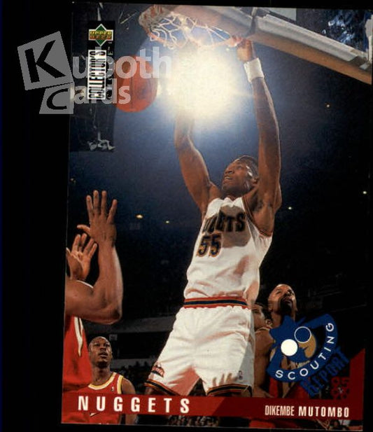 NBA 1995-96 Collector's Choice - No 327 - Dikembe Mutombo