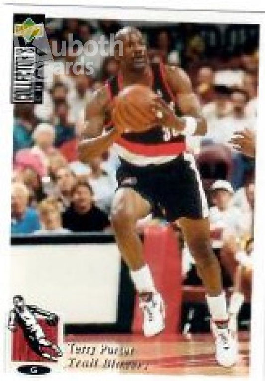 NBA 1995-96 Collector's Choice European Stickers - No 35 - Terry Porter