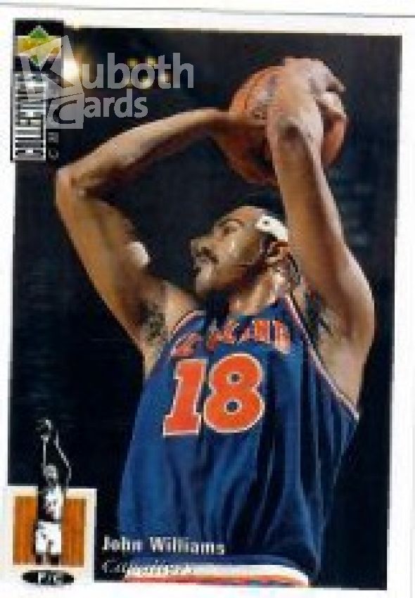 NBA 1995-96 Collector's Choice European Stickers - No 133 - John Williams