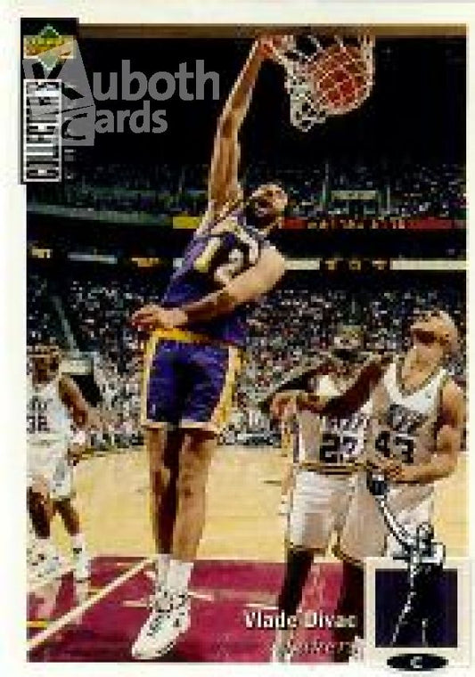 NBA 1995-96 Collector's Choice European Stickers - No 24 - Vlade Divac