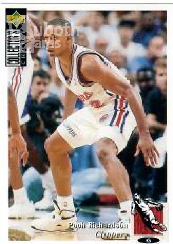 NBA 1995-96 Collector's Choice European Stickers - No 11 - Pooh Richardson