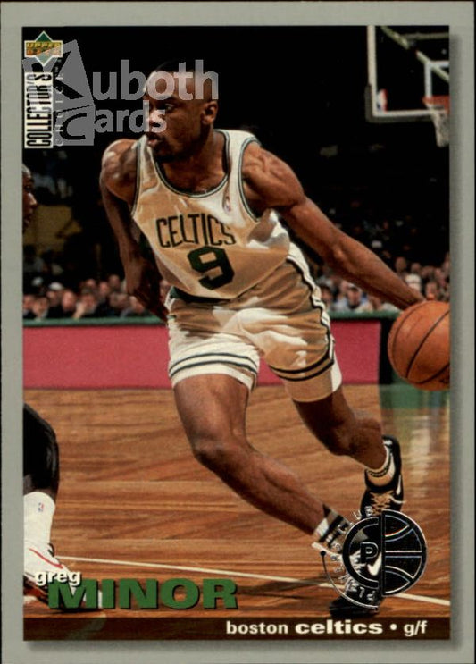 NBA 1995-96 Collector's Choice - No 123 - Greg Minor