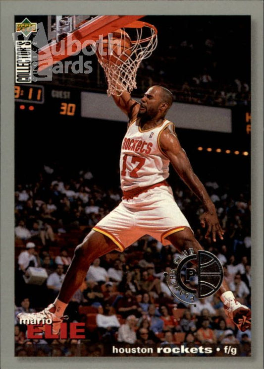 NBA 1995-96 Collector's Choice Players Club - No 238 - Mario Elie