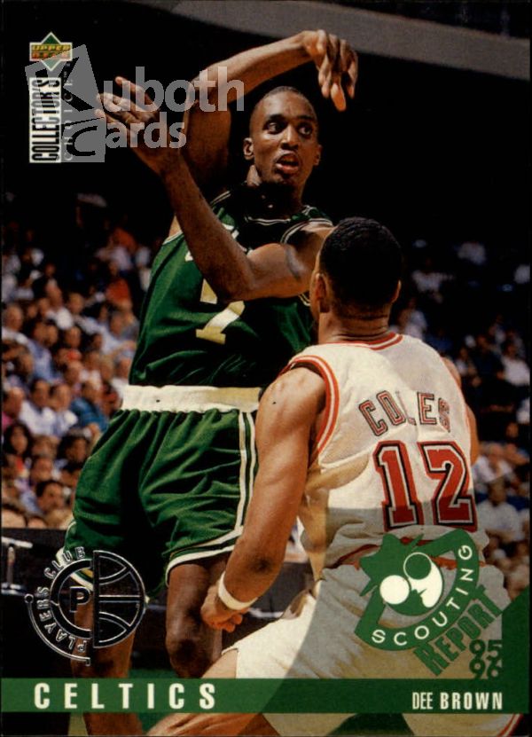 NBA 1995-96 Collector's Choice Players Club - No. 322 - Dee Brown