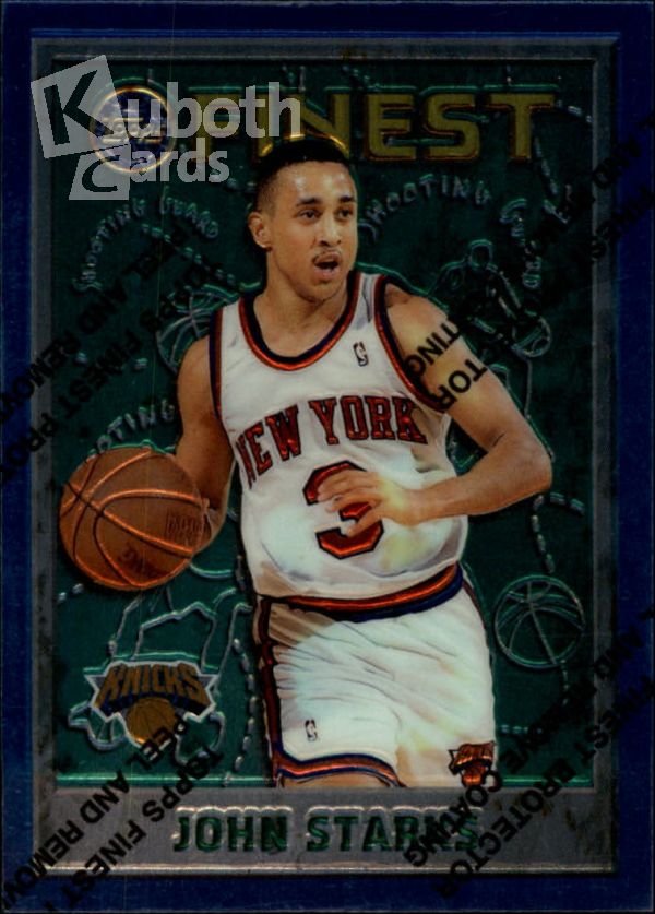 NBA 1995-96 Finest - No 3 - John Starks