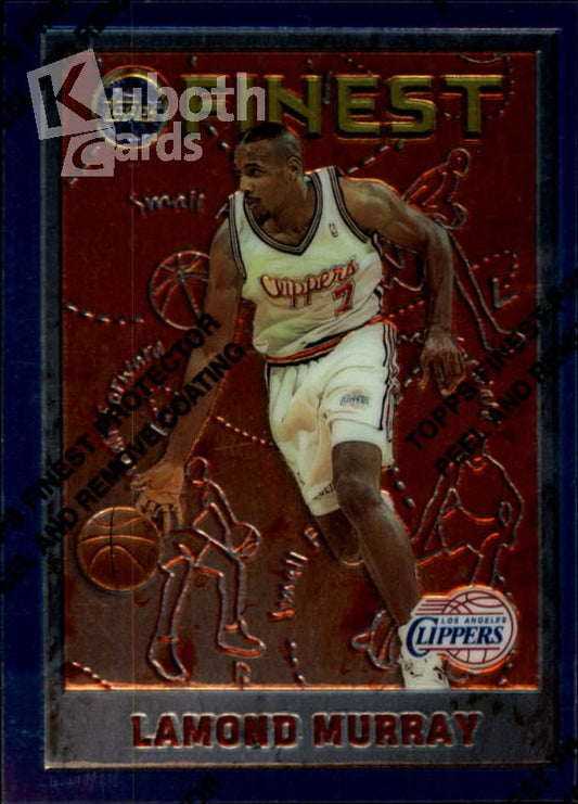 NBA 1995-96 Finest - No 6 - Lamond Murray