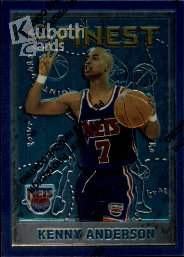 NBA 1995-96 Finest - No 7 - Kenny Anderson