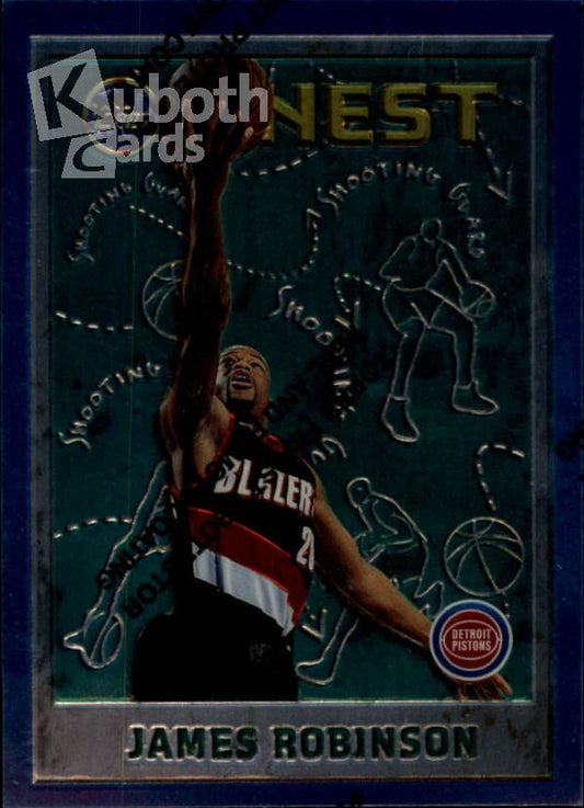 NBA 1995-96 Finest - No 8 - James Robinson