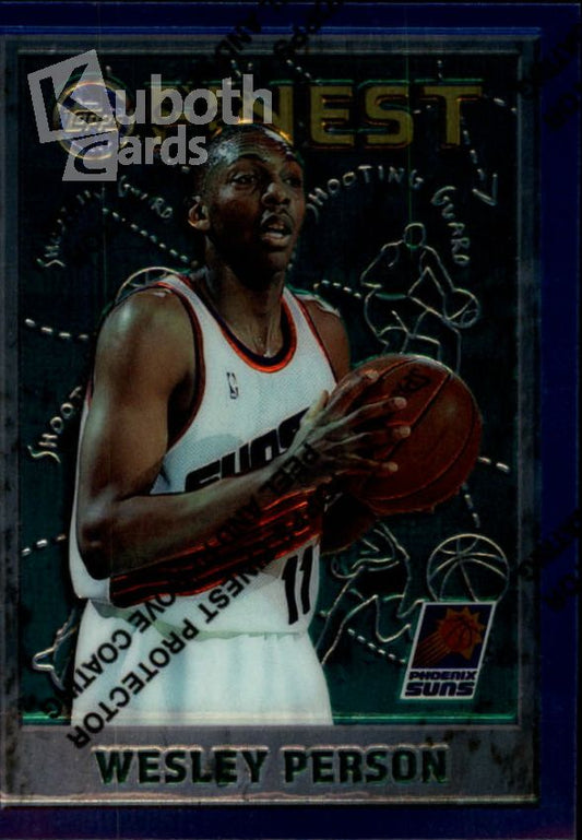 NBA 1995-96 Finest - No 8 - Wesley Person