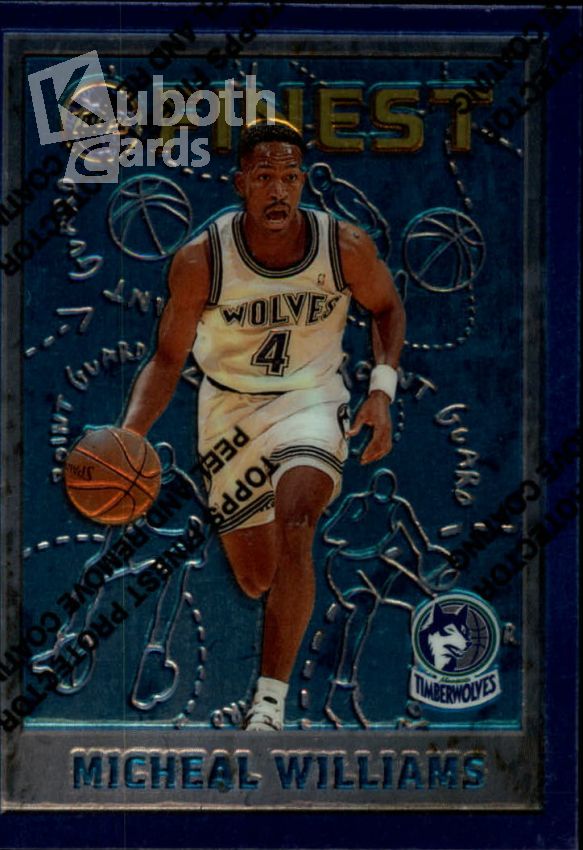 NBA 1995-96 Finest - No 21 - Michael Williams