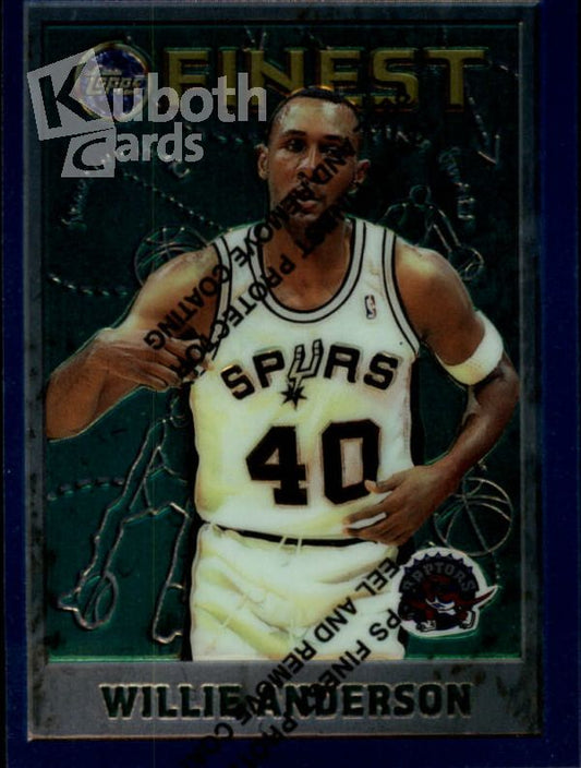 NBA 1995-96 Finest - No 24 - Willie Anderson