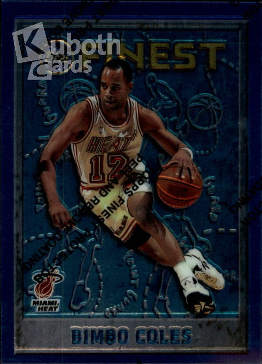 NBA 1995-96 Finest - No 27 - Bimbo Coles