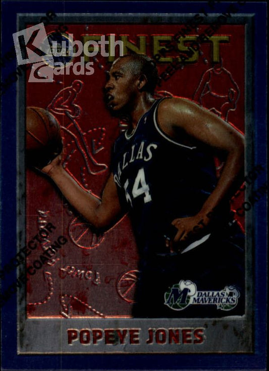 NBA 1995-96 Finest - No. 38 - Popeye Jones