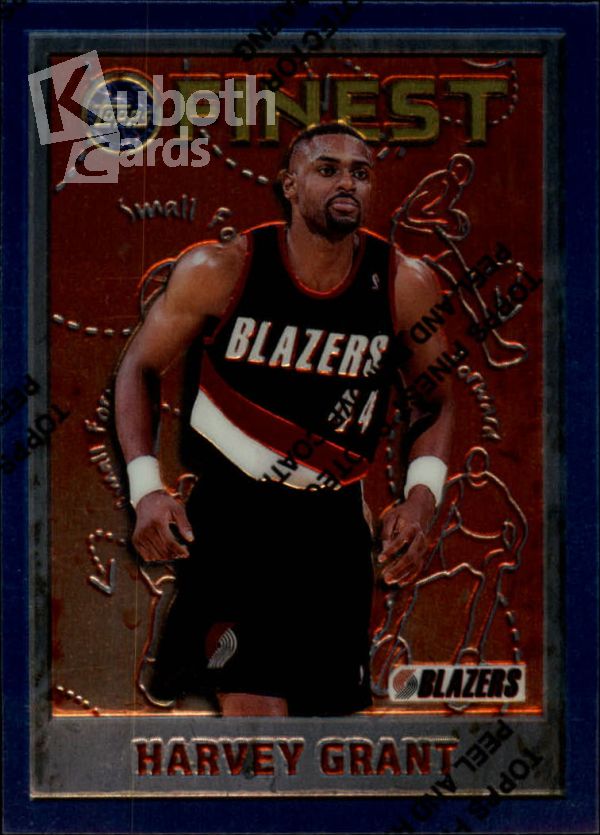 NBA 1995-96 Finest - No. 39 - Harvey Grant