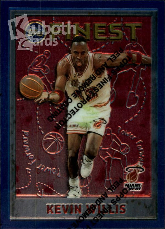 NBA 1995-96 Finest - No. 44 - Kevin Willis