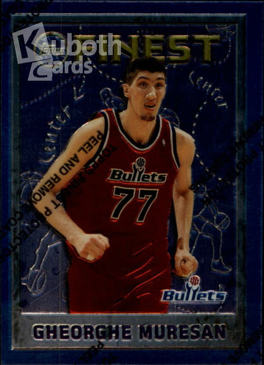 NBA 1995-96 Finest - No 46 - Gheorghe Muresan