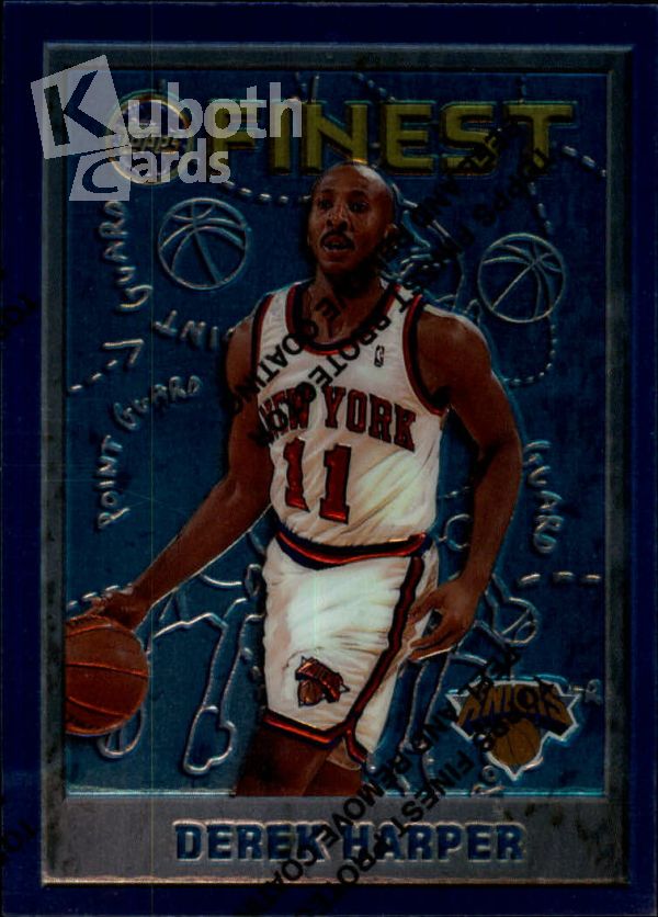 NBA 1995-96 Finest - No 54 - Derek Harper