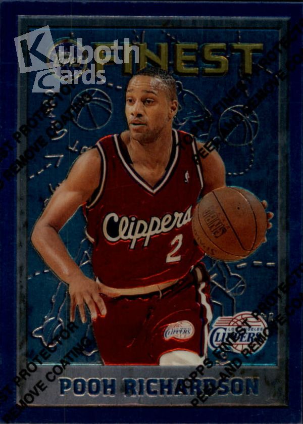 NBA 1995-96 Finest - No 63 - Pooh Richardson