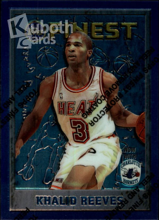 NBA 1995-96 Finest - No 64 - Khalid Reeves