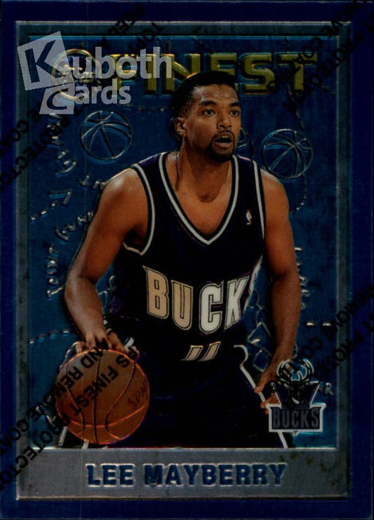 NBA 1995-96 Finest - No 66 - Lee Mayberry