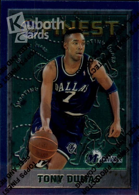 NBA 1995-96 Finest - No 69 - Tony Dumas