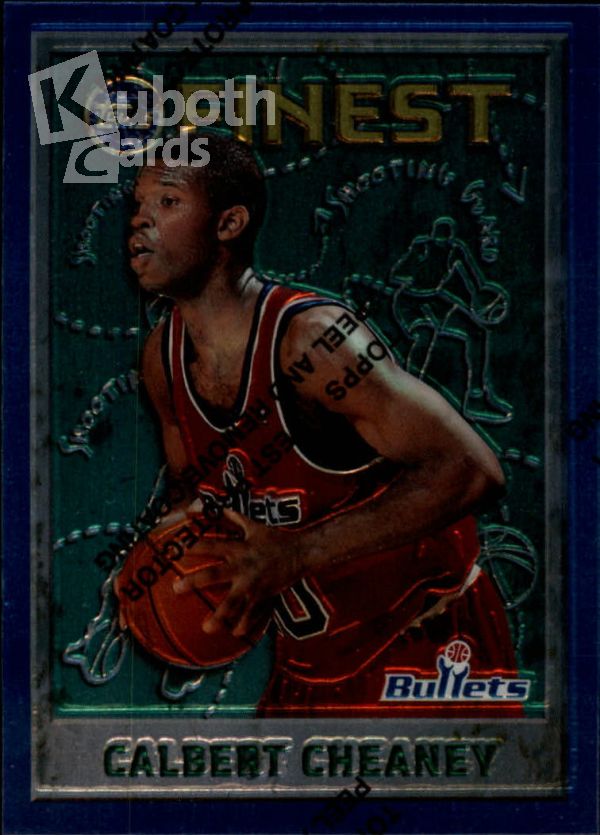 NBA 1995-96 Finest - No 77 - Calbert Cheaney