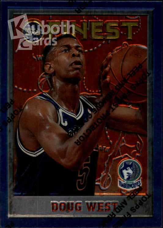 NBA 1995-96 Finest - No 84 - Doug West