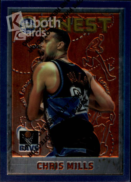 NBA 1995-96 Finest - No 86 - Chris Mills