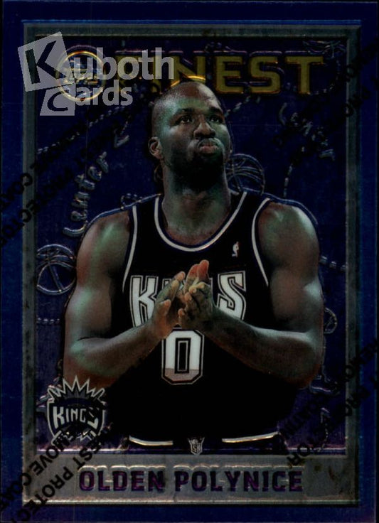 NBA 1995-96 Finest - No 89 - Olden Polynice