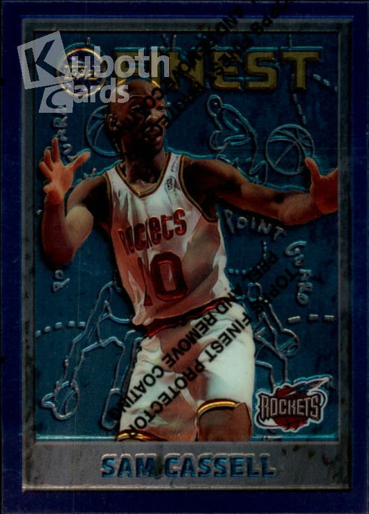 NBA 1995-96 Finest - No 90 - Sam Cassell