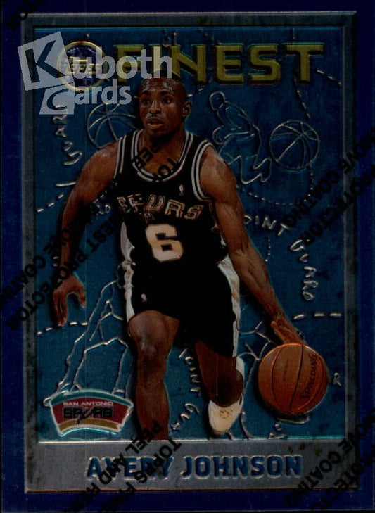 NBA 1995-96 Finest - No 97 - Avery Johnson