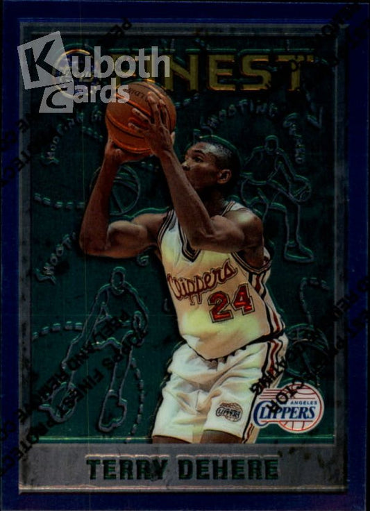 NBA 1995-96 Finest - No 102 - Terry Dehere